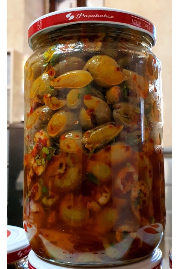 Yeşil Zeytin Salatası 660 gr