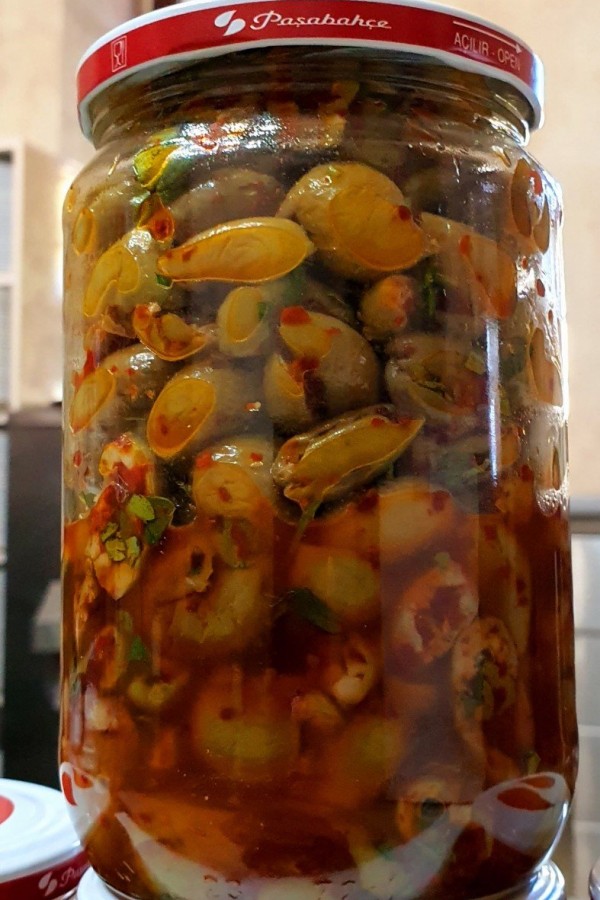 Yeşil Zeytin Salatası 660 gr