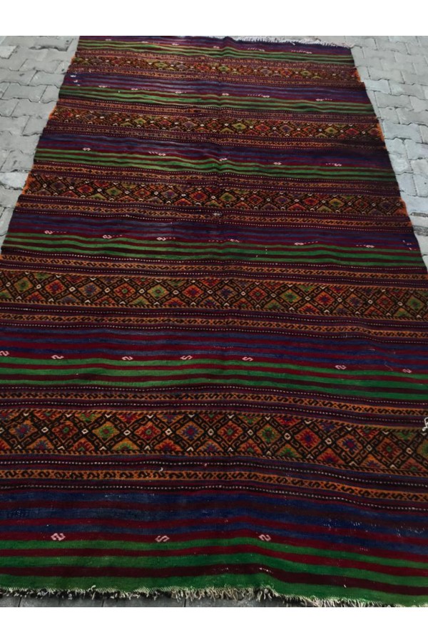 EL DOKUMA YÜN KİLİM