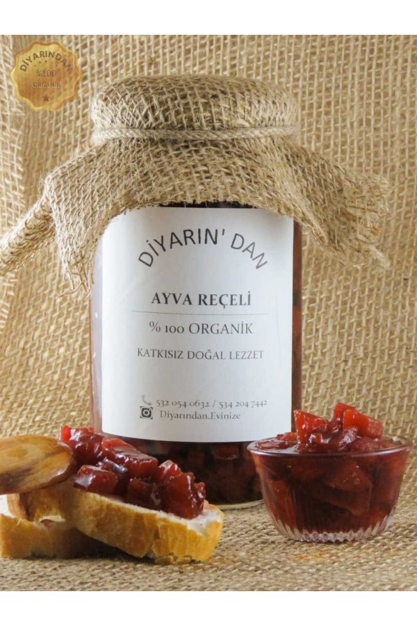 Diyarın'dan El Yapımı Ayva Reçeli 1250 gr