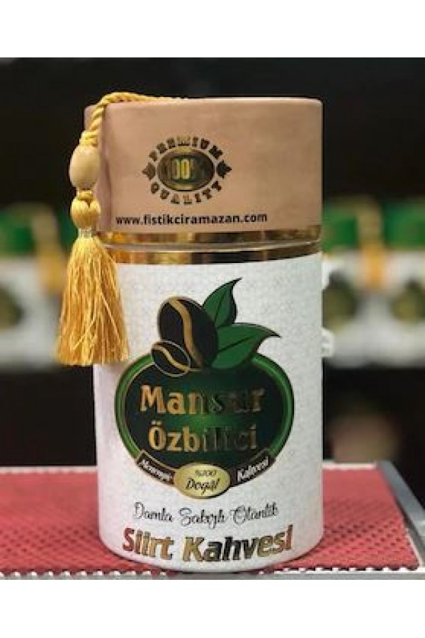 Mansur Özbilici Damla Sakızlı Siirt Kahvesi 250 G